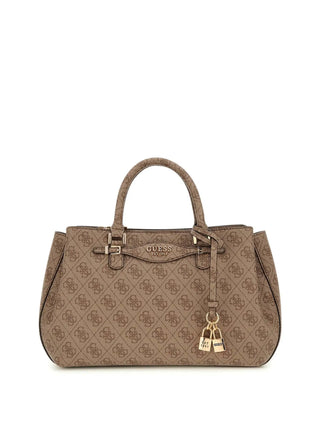 BORSA A MANO DONNA - GUESS MARRONE - HWSG96 52060