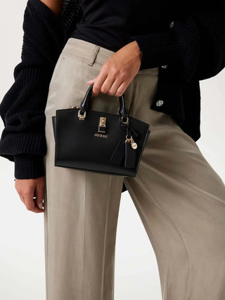 BORSA A MANO DONNA - GUESS NERO - HWVG96 55760 5