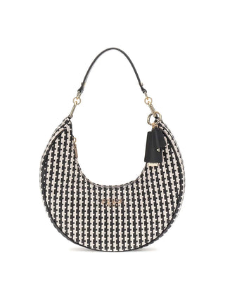 BORSA A SPALLA DONNA - GUESS NERO-MULTI - HWWG96 31020