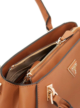 BORSA A MANO DONNA - GUESS COGNAC - HWZG96 72070 3