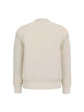 MAGLIONE UOMO - GUESS JEANS BIANCO - M4BR30 Z3HM1 2