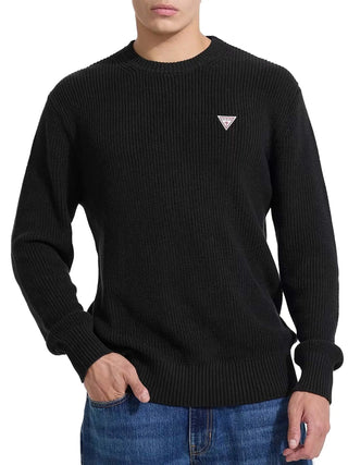 MAGLIONE UOMO - GUESS JEANS NERO - M4BR30 Z3HM1 1