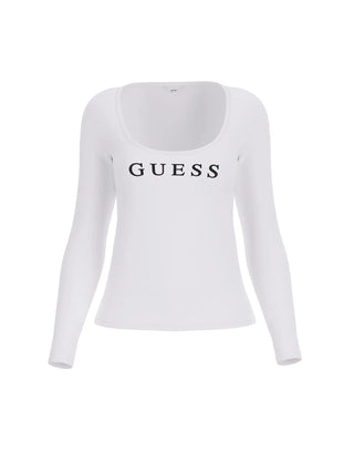 T-SHIRT DONNA - GUESS UNDERWEAR BIANCO - O5RI00 KBBU1