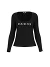 T-SHIRT DONNA - GUESS UNDERWEAR NERO - O5RI00 KBBU1 1
