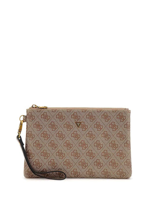 BUSTINA UOMO - GUESS BEIGE-MARRONE - PMHULO P5238