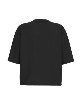 T-SHIRT DONNA - GUESS ATHLEISURE NERO - V4BI21 I3Z14 2