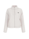 FELPA DONNA - GUESS ATHLEISURE BIANCO - V4BQ14 K7UW2 1