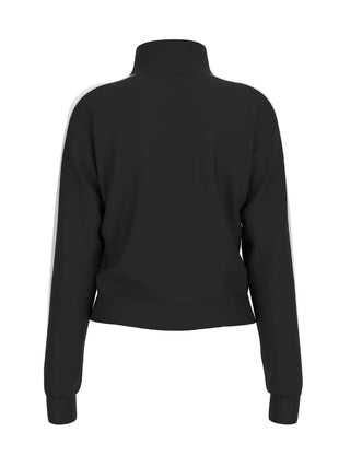 FELPA DONNA - GUESS ATHLEISURE NERO - V5GQ18 KCRU2 2