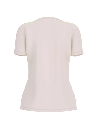 T-SHIRT DONNA - GUESS ATHLEISURE BIANCO - V5YI03 I3Z14 2