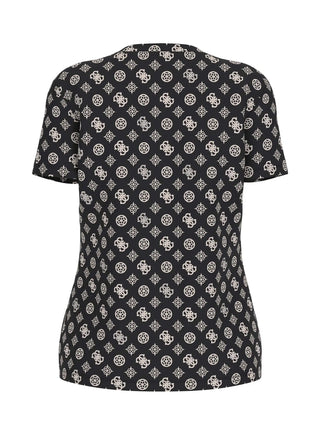 T-SHIRT DONNA - GUESS ATHLEISURE NERO - V5YI04 I3Z14 2