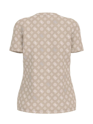 T-SHIRT DONNA - GUESS ATHLEISURE SABBIA - V5YI04 I3Z14 2