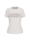 T-SHIRT DONNA - GUESS ATHLEISURE BIANCO - V5YI08 J1314 1