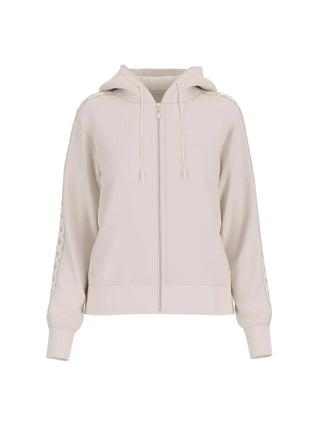 FELPA DONNA - GUESS ATHLEISURE BIANCO - V5YQ00 KB3P2 1