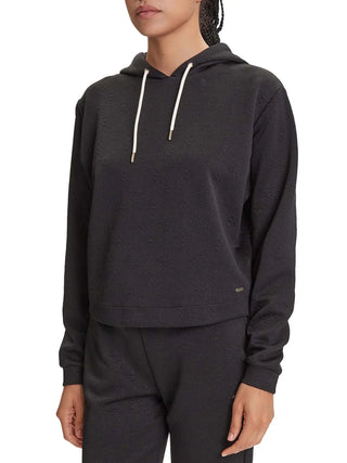 FELPA DONNA - GUESS ATHLEISURE NERO - V5YQ04 KBSL2