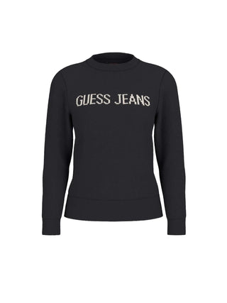 MAGLIA DONNA - GUESS JEANS NERO - W4BR10 Z3HM1 1