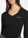 MAGLIA DONNA - GUESS JEANS NERO - W4YI21 J1314 3