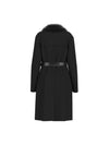 CAPPOTTO DONNA - GUESS APPAREL NERO - W5BL25 W2672 2