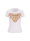 T-SHIRT DONNA - GUESS APPAREL BIANCO - W5YI08 J1314 1