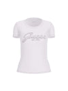 T-SHIRT DONNA - GUESS APPAREL BIANCO - W5YI46 J1314 1