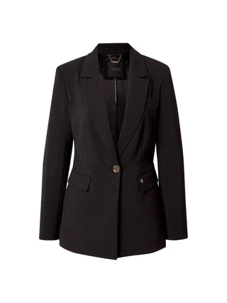 GIACCA DONNA - GUESS APPAREL NERO - W5YN41 WHD92