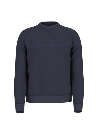 FELPA UOMO - GUESS ATHLEISURE BLU - Z4YQ16 KAIJ1 1