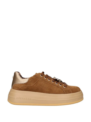 SNEAKERS DONNA - APE PAZZA COGNAC - F5LIFTY15/SUE