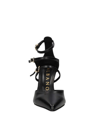 DECOLLETE DONNA - ALBANO NERO-ORO - 2919 3