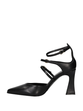 DECOLLETE DONNA - ALBANO NERO-ORO - 2919 4