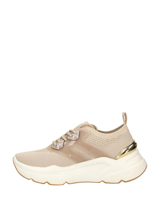 SNEAKERS DONNA - LOVE TO LOVE BY GAI MATTIOLO BEIGE - 4000 4