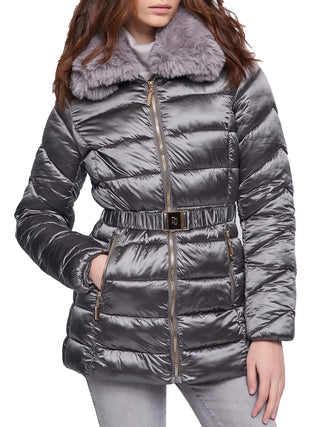 PIUMINO DONNA - GAUDI JEANS GRIGIO - 521BD35005