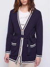 CARDIGAN DONNA - GAUDI JEANS BLU - 521BD53008 2