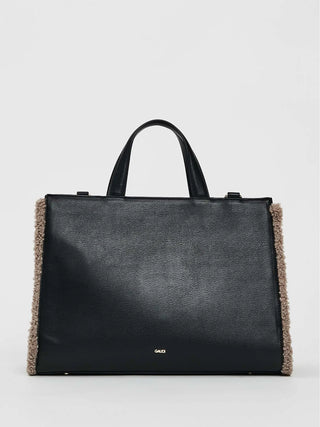 BORSA A MANO DONNA - GAUDI NERO-TAUPE - V5AI-12390 3