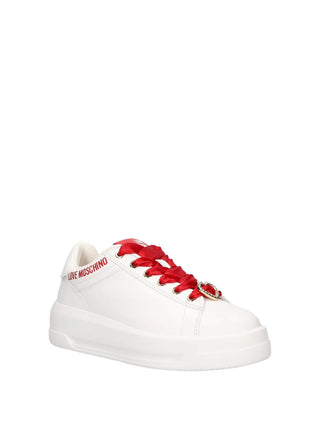 SNEAKERS DONNA - LOVE MOSCHINO BIANCO - JA15165G1NIA0 2