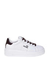 SNEAKERS DONNA - LOVE MOSCHINO BIANCO-BORDEAUX - JA15315G0NIA1 1