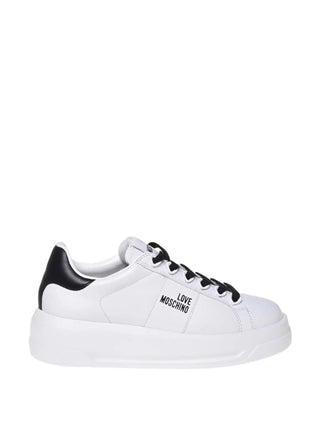 SNEAKERS DONNA - LOVE MOSCHINO BIANCO-NERO - JA15315G0NIA1
