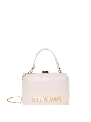 BORSA A MANO DONNA - LOVE MOSCHINO AVORIO - JC4096PP1NLM0