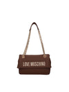 BORSA A SPALLA DONNA - LOVE MOSCHINO MARRONE - JC4308PP0NKD0 1