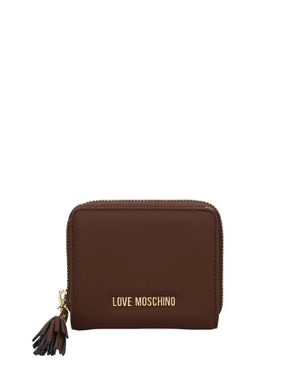 PORTAFOGLIO DONNA - LOVE MOSCHINO MARRONE - JC5689PP0NKD0