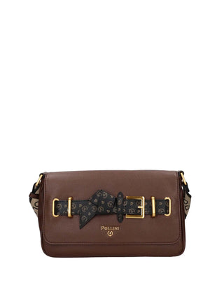BORSA A MANO DONNA - POLLINI MARRONE-NERO - SC4605PP0NSA1