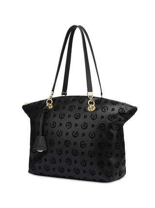 BORSA A SPALLA DONNA - POLLINI NERO-NERO - TE8408PP02Q29 2