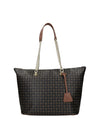 BORSA A SPALLA DONNA - POLLINI NERO-MARRONE - TE8410PP02Q11 1