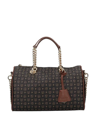 BORSA A MANO DONNA - POLLINI NERO-MARRONE - TE8411PP02Q11 1