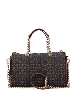 BORSA A MANO DONNA - POLLINI NERO-MARRONE - TE8411PP02Q11 4