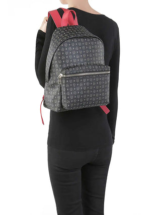 ZAINO DONNA - POLLINI NERO-ROSSO - TE8412PP03Q11 5