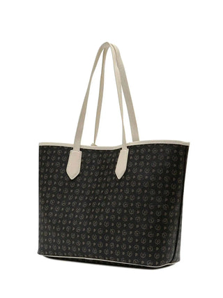 BORSA A SPALLA DONNA - POLLINI NERO-AVORIO - TE8427PP06Q11 3