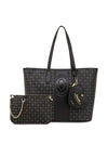 BORSA A SPALLA DONNA - POLLINI NERO - TE8427PP06Q1Z 5