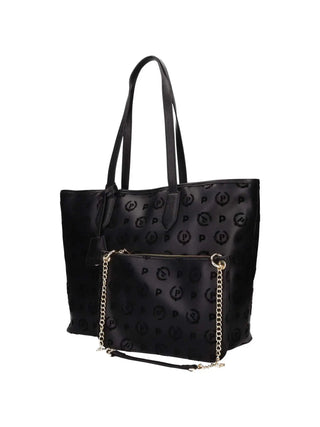 BORSA A SPALLA DONNA - POLLINI NERO-NERO - TE8427PP06Q29 2