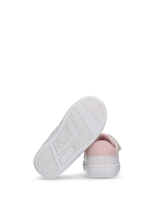 SNEAKERS BAMBINA - CALVIN KLEIN BIANCO-ROSA - V1A9-83087-1355 5