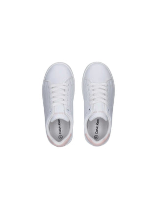 SNEAKERS RAGAZZA - CALVIN KLEIN BIANCO-ROSA - V3A9-83089-1355 3