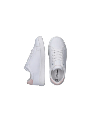 SNEAKERS RAGAZZA - CALVIN KLEIN BIANCO-ROSA - V3A9-83089-1355 4